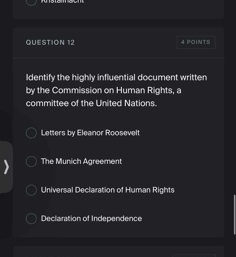 question 12 4 points identify the highly influential document written b…