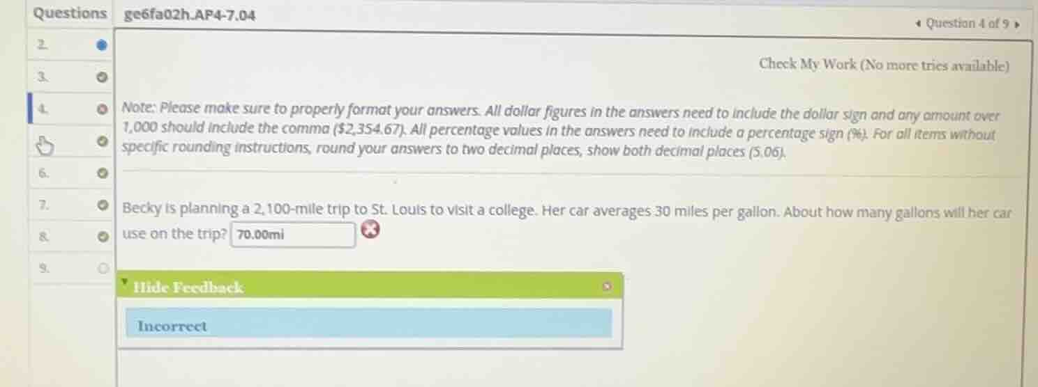 note: please make sure to properly format your answers. all dollar figu…