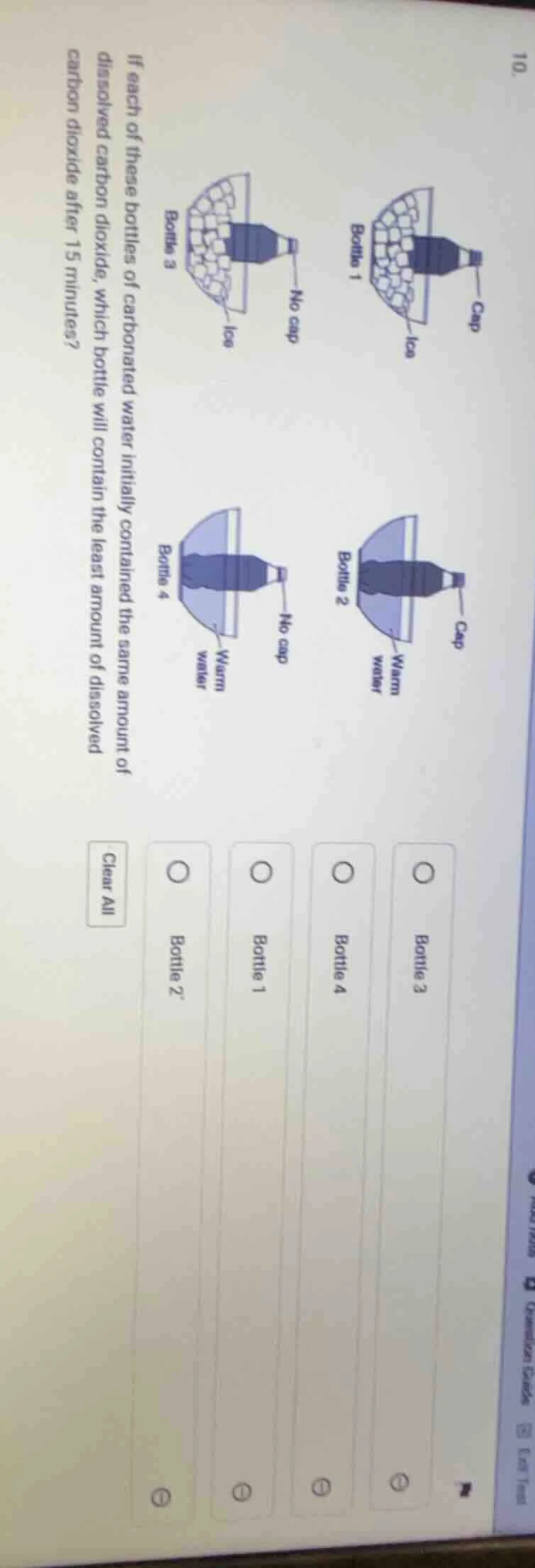 10. if each of these bottles of carbonated water initially contained th…