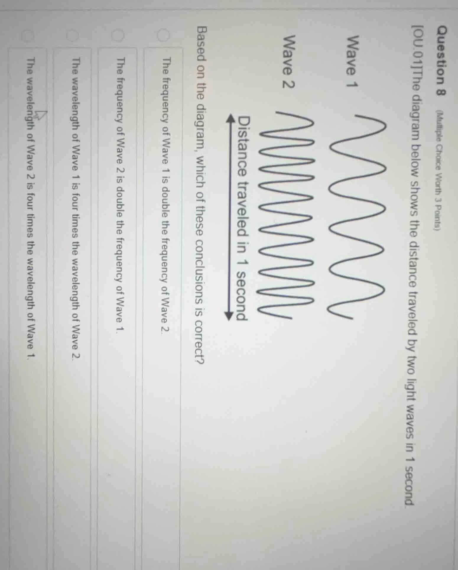 question 8 (multiple choice worth 3 points) ou.01the diagram below show…