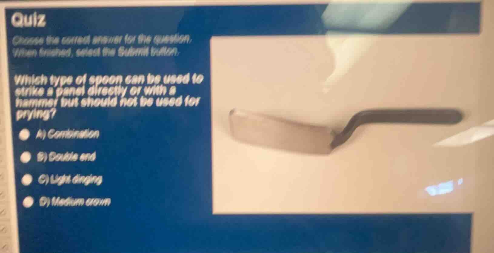 quiz choose the correct answer for the question. when finished, select …