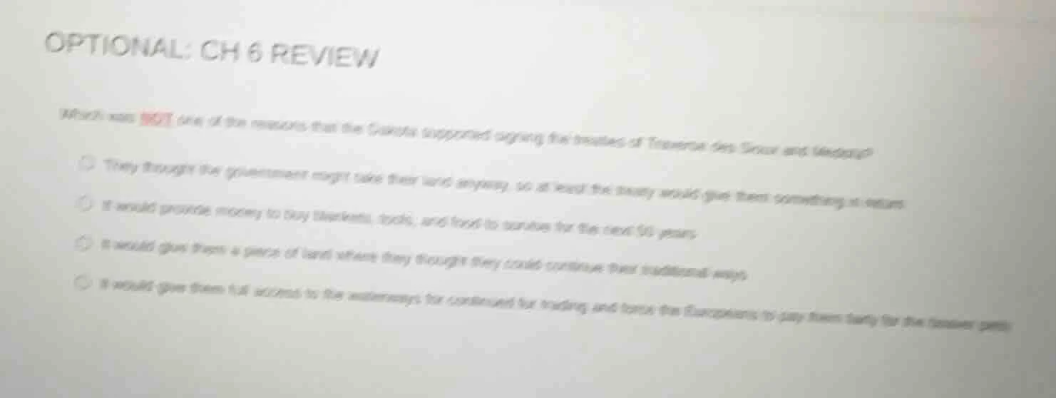 optional: ch 6 review which was not one of the reasons that the creeks …