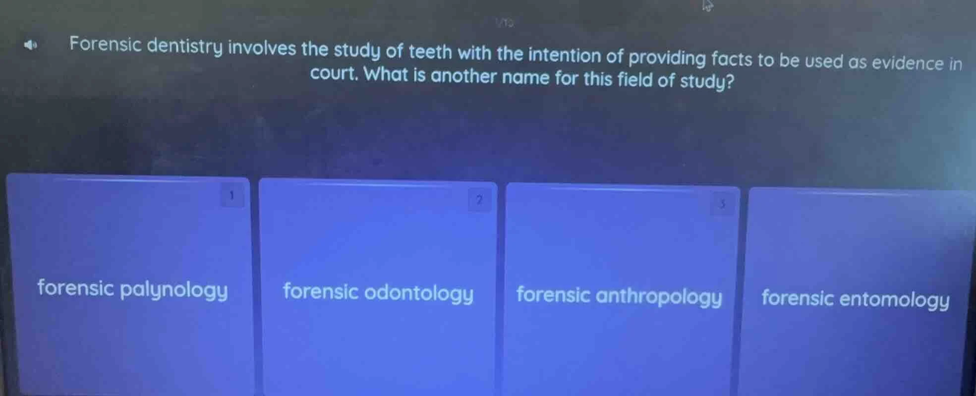 forensic dentistry involves the study of teeth with the intention of pr…