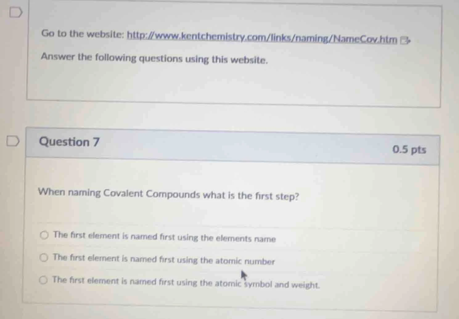 go to the website: http://www.kentchemistry.com/links/naming/namecov.ht…