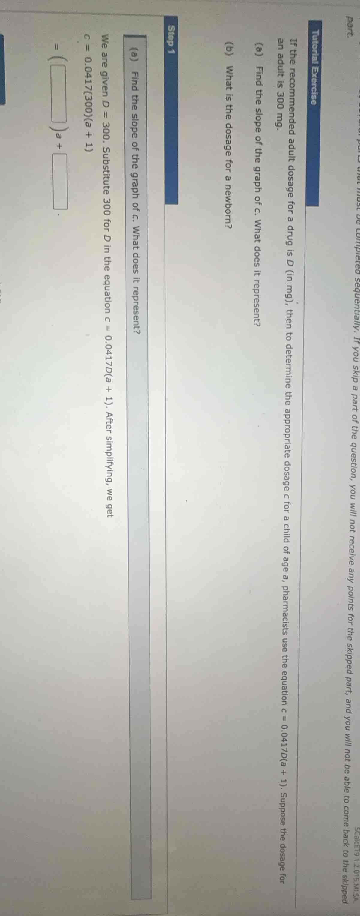 tutorial exercise if the recommended adult dosage for a drug is ( d ) (…