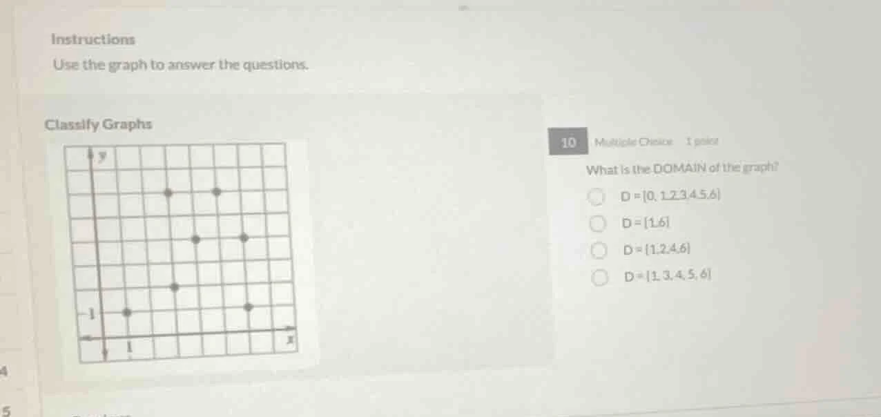 instructions use the graph to answer the questions. classify graphs 10 …