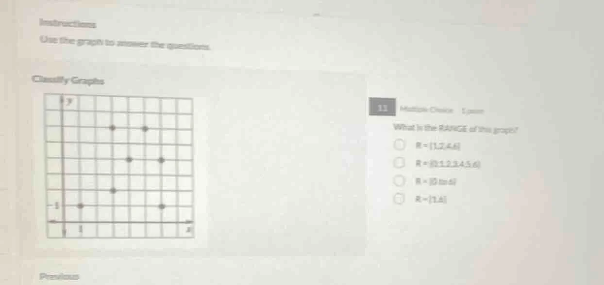 instructions use the graph to answer the questions. classify graphs 11 …