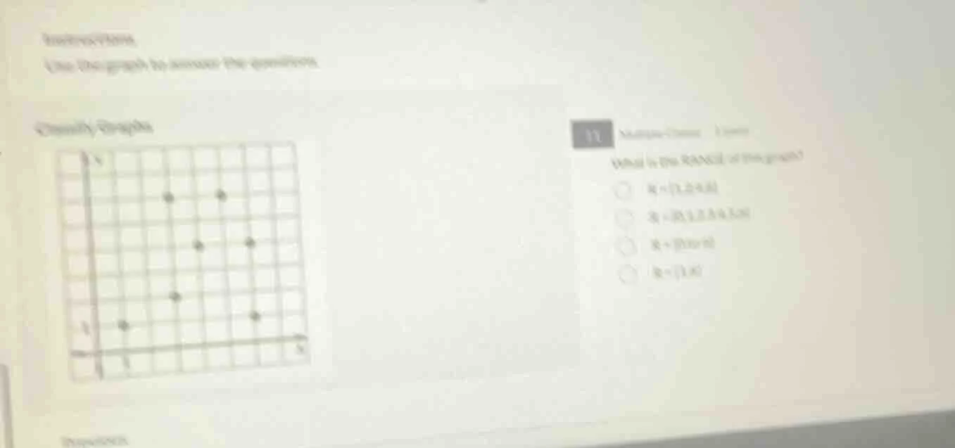 instructions use the graph to answer the questions. question 11 multipl…