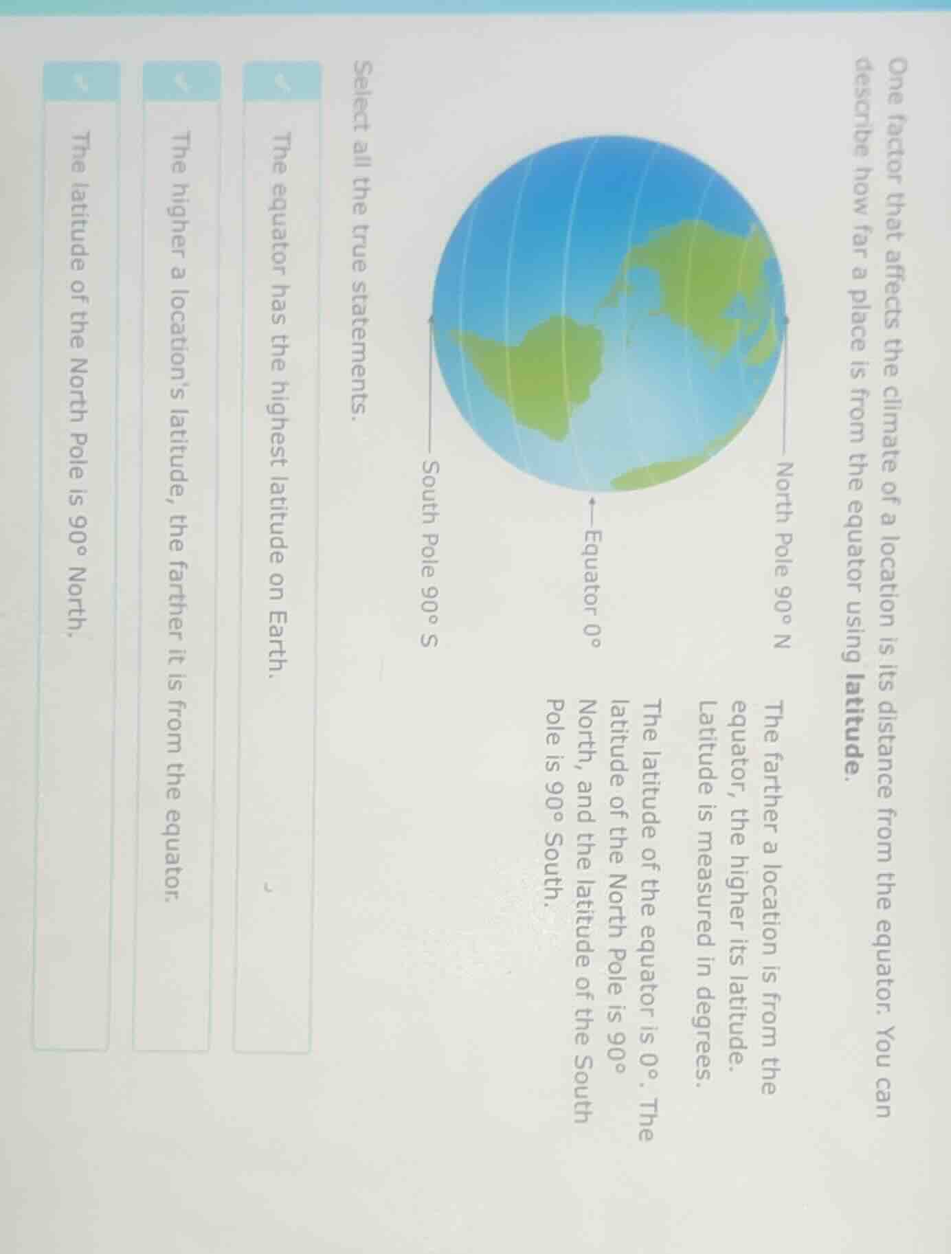 one factor that affects the climate of a location is its distance from …