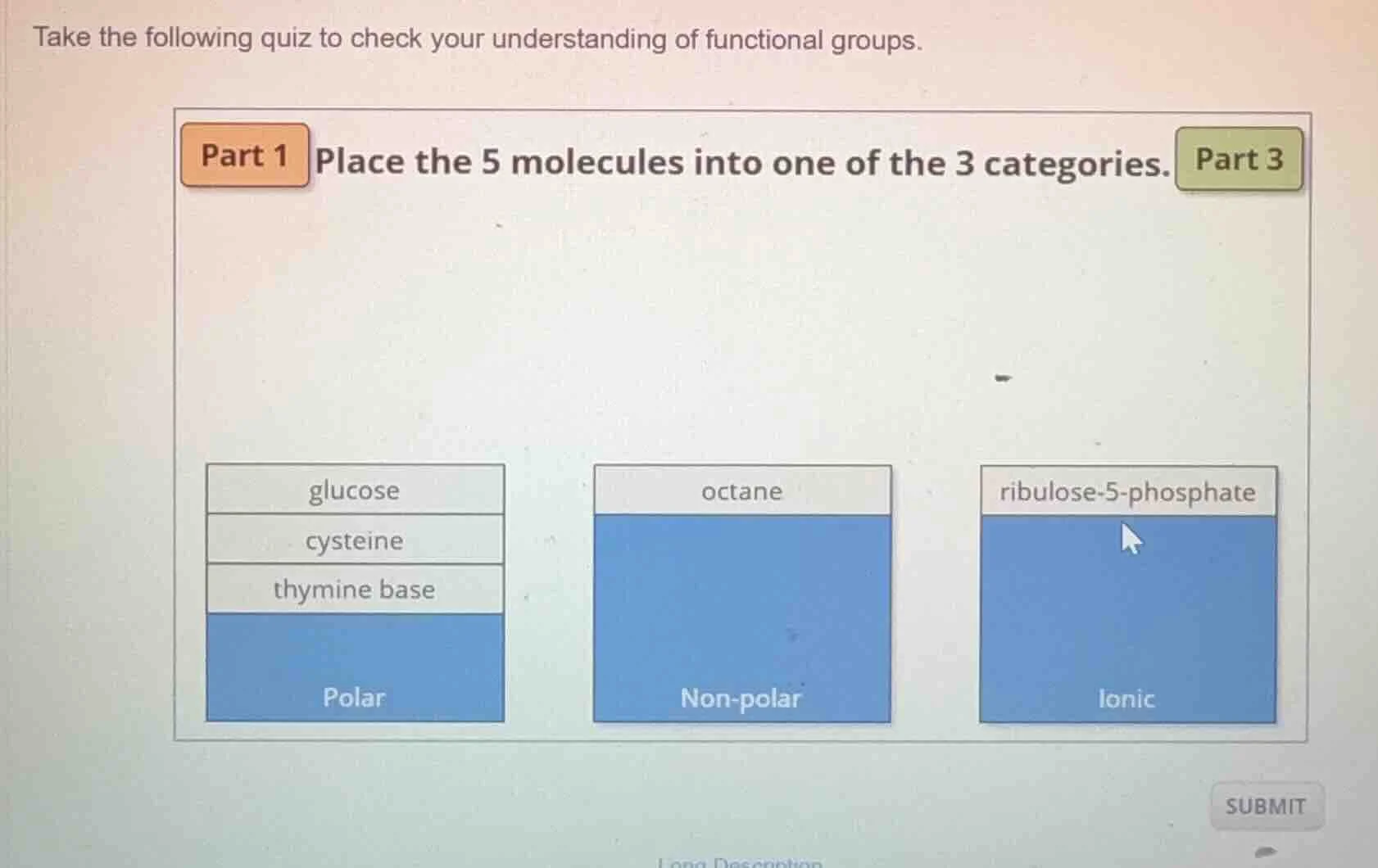 take the following quiz to check your understanding of functional group…