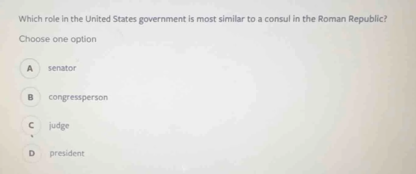 which role in the united states government is most similar to a consul …
