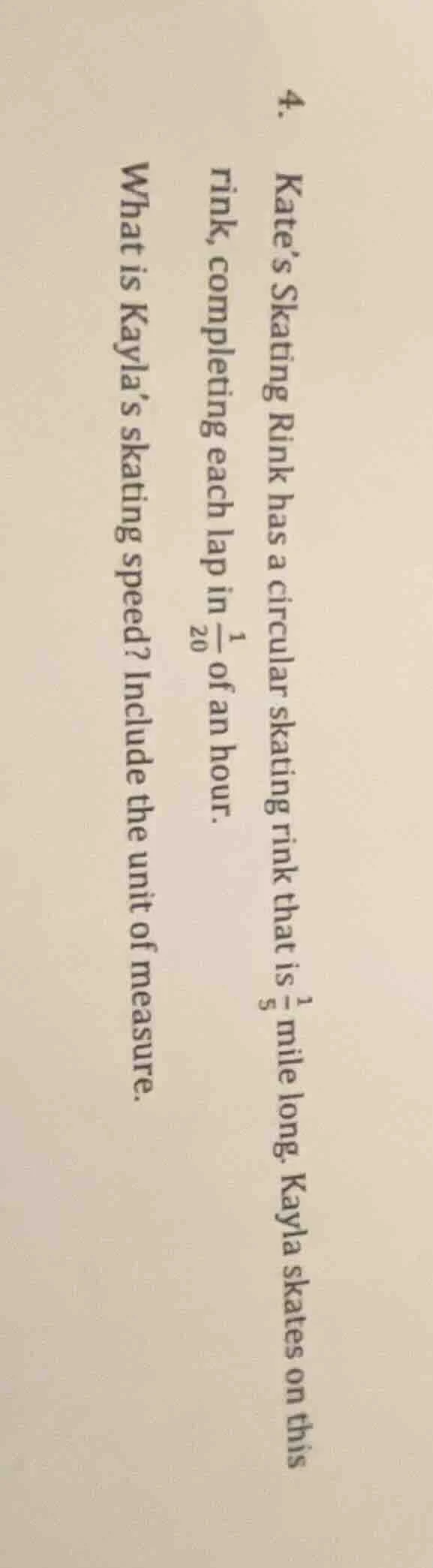 4. kate’s skating rink has a circular skating rink that is \\(\\frac{1}…