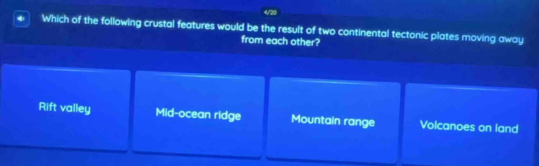 which of the following crustal features would be the result of two cont…