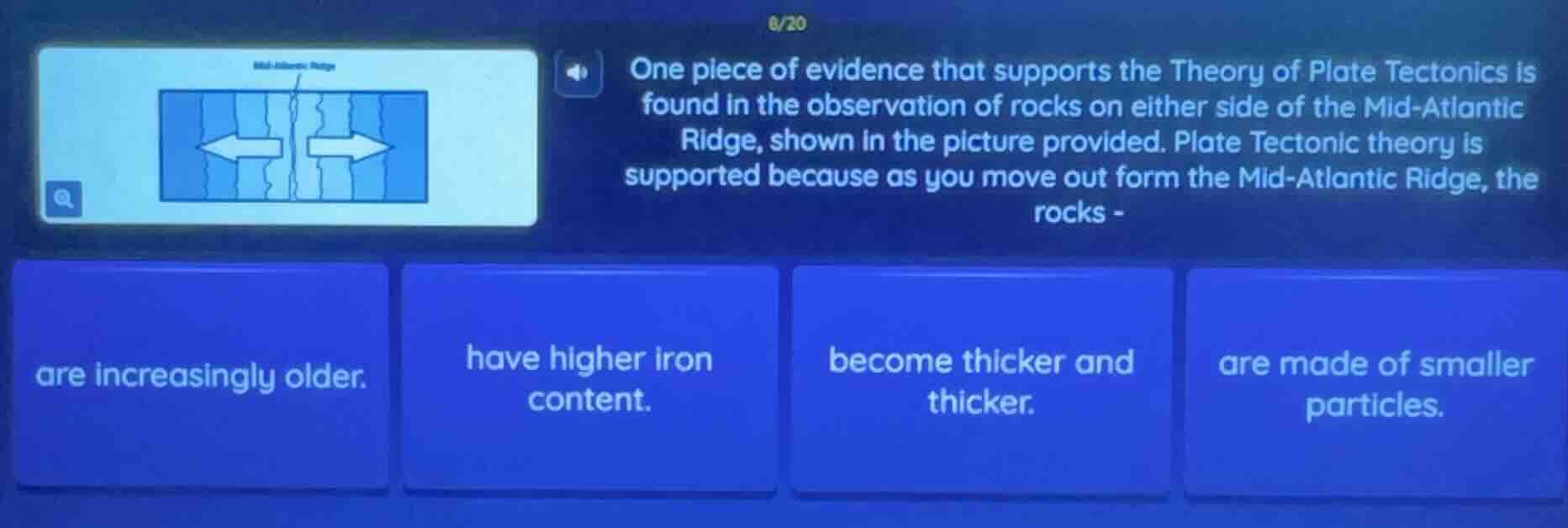 one piece of evidence that supports the theory of plate tectonics is fo…