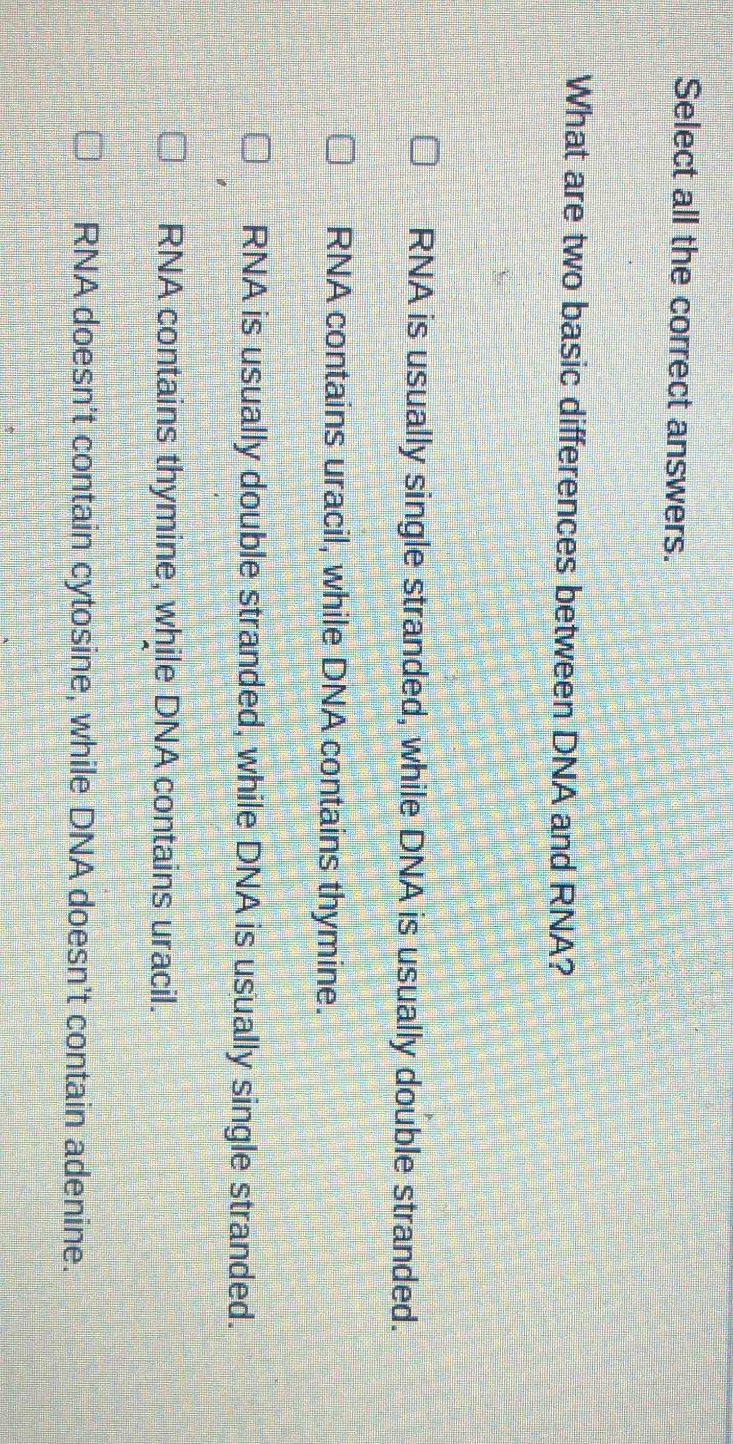 select all the correct answers. what are two basic differences between …