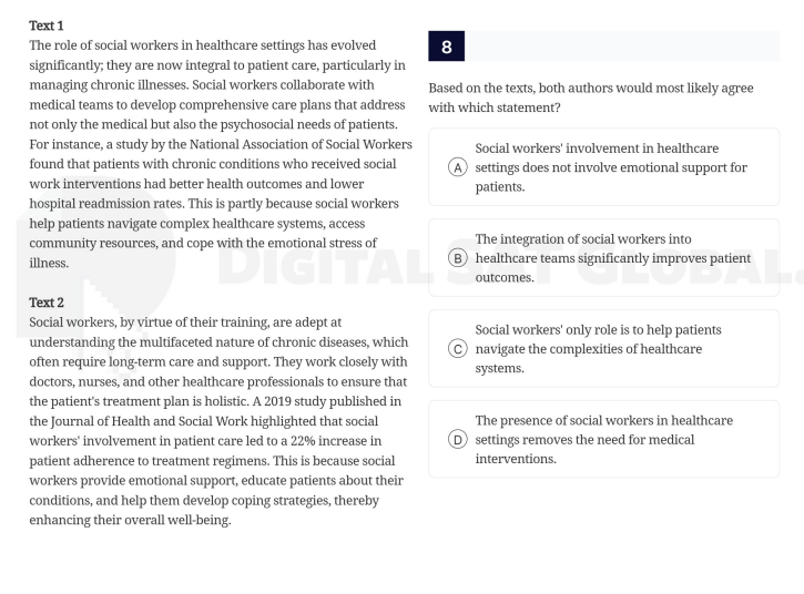 text 1 the role of social workers in healthcare settings has evolved si…