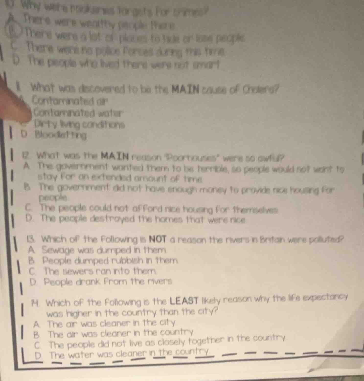 10 why were rookeries targets for crime? a there were wealthy people th…