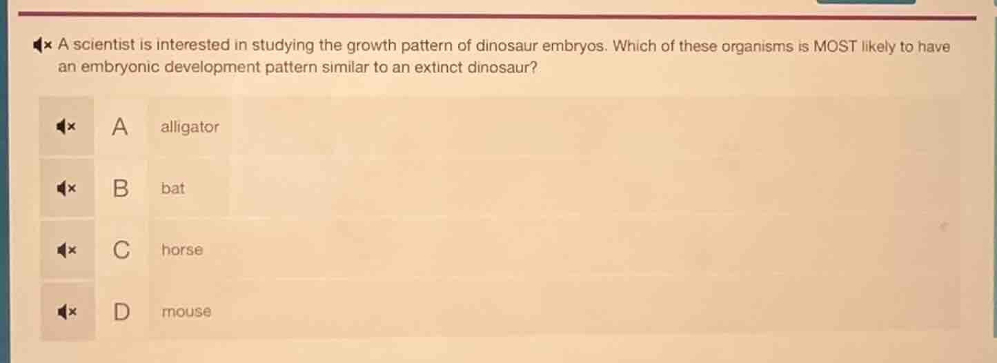 a scientist is interested in studying the growth pattern of dinosaur em…
