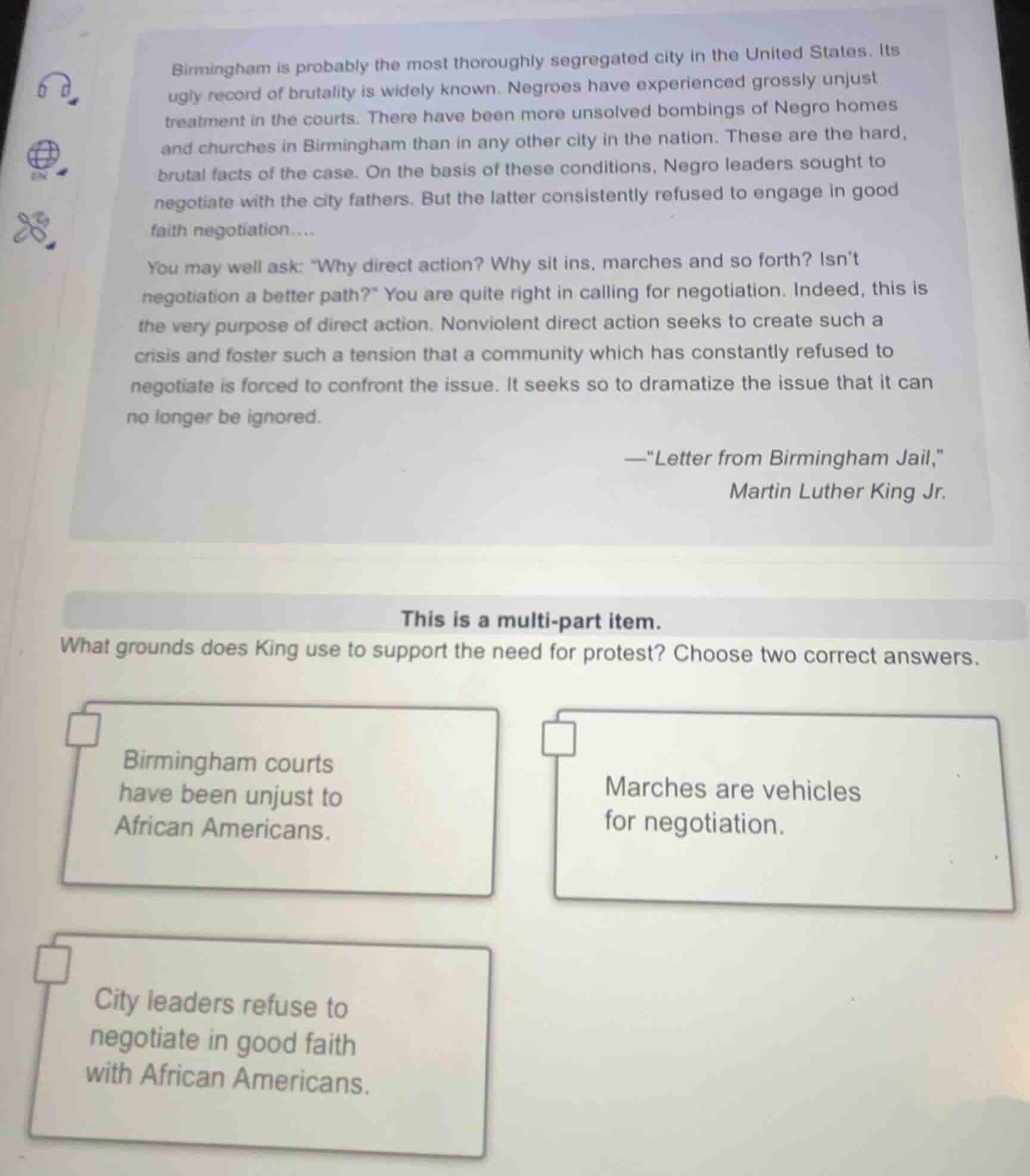 birmingham is probably the most thoroughly segregated city in the unite…
