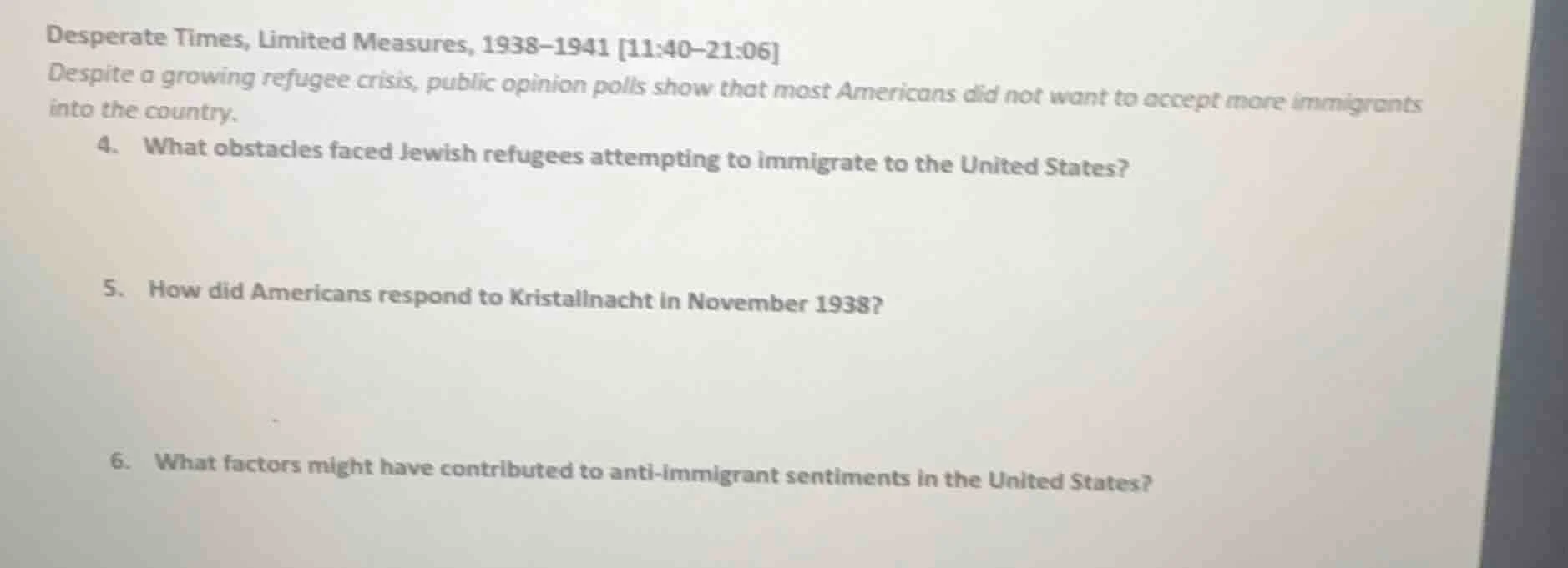 desperate times, limited measures, 1938–1941 11:40–21:06 despite a grow…