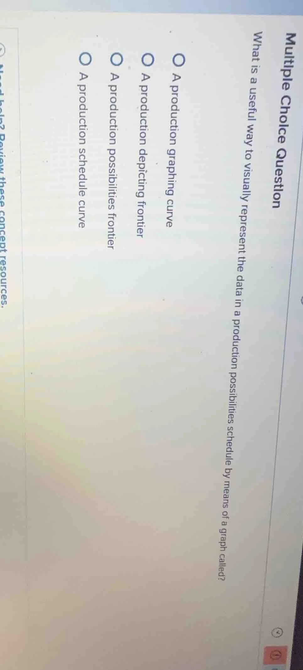 multiple choice question what is a useful way to visually represent the…