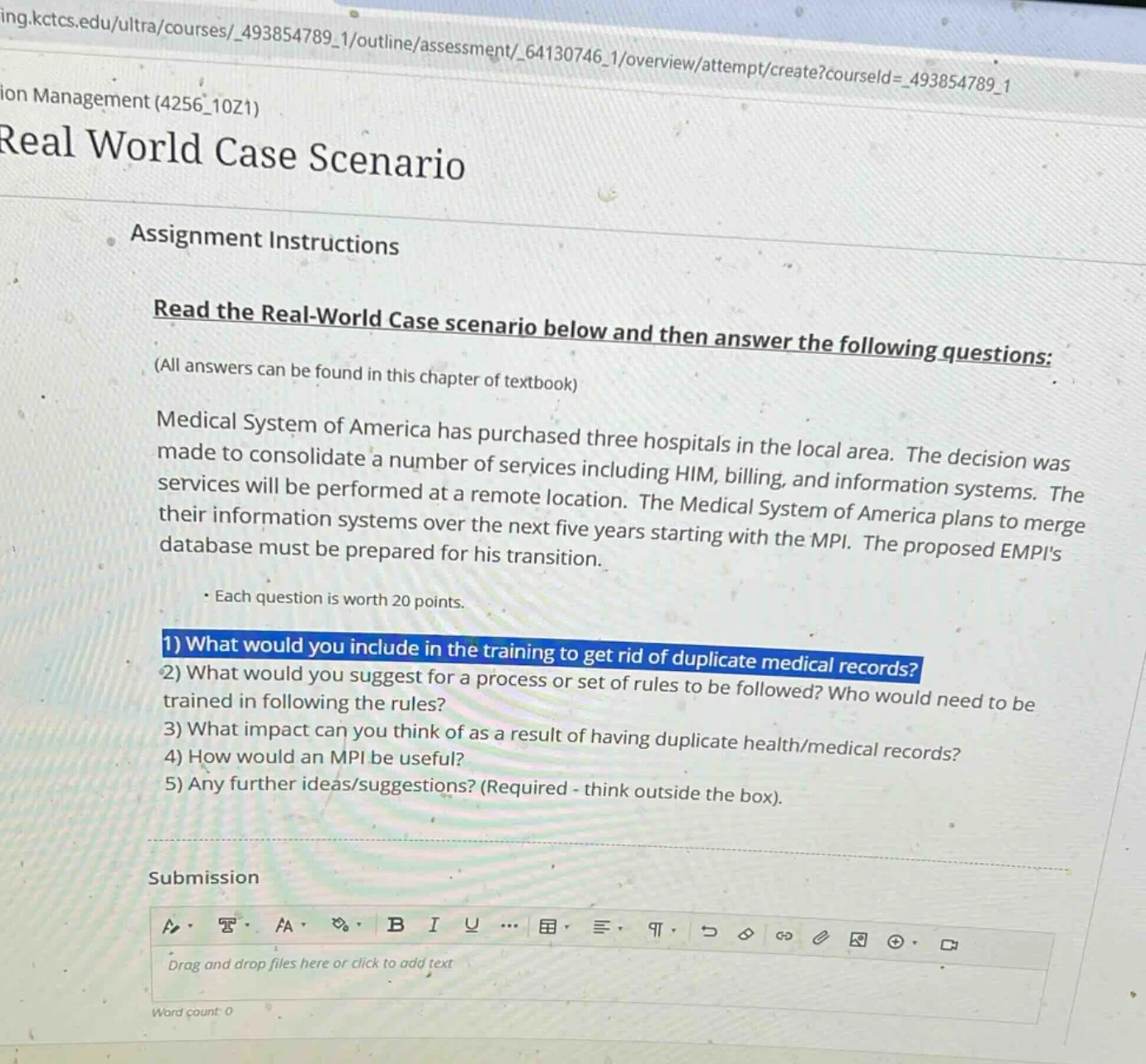 ion management (4256_10z1) real world case scenario assignment instruct…