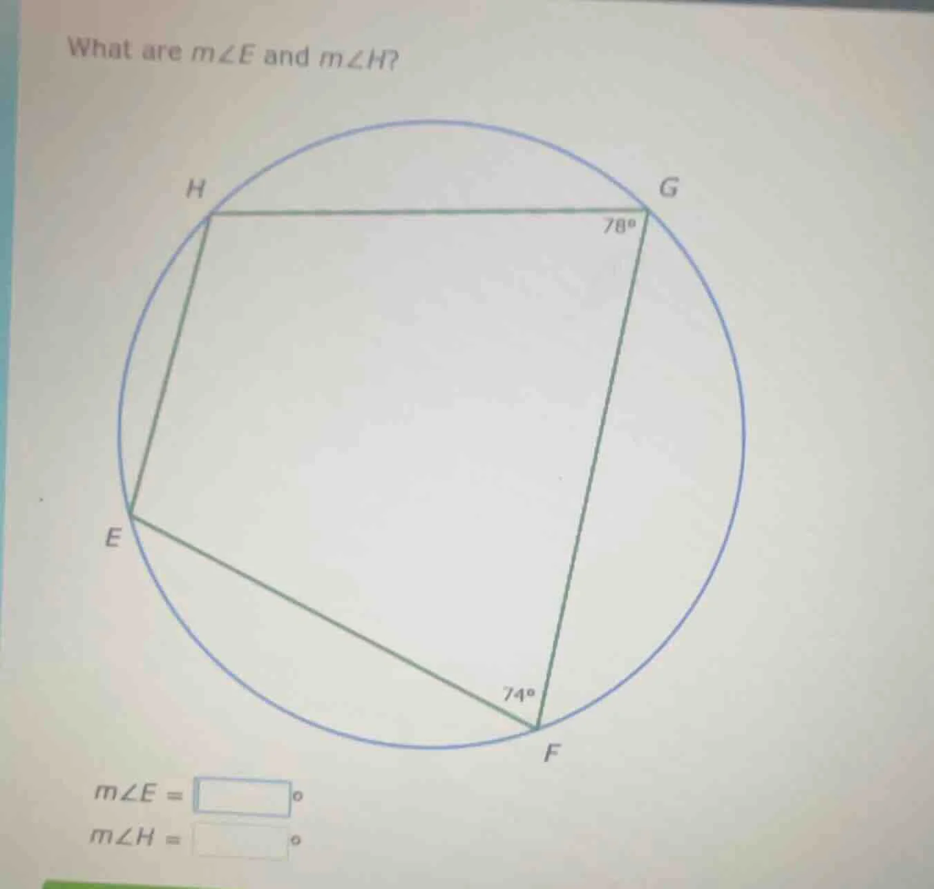 what are ( mangle e ) and ( mangle h )?( mangle e = square^circ )( mang…
