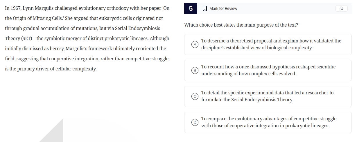 in 1967, lynn margulis challenged evolutionary orthodoxy with her paper…