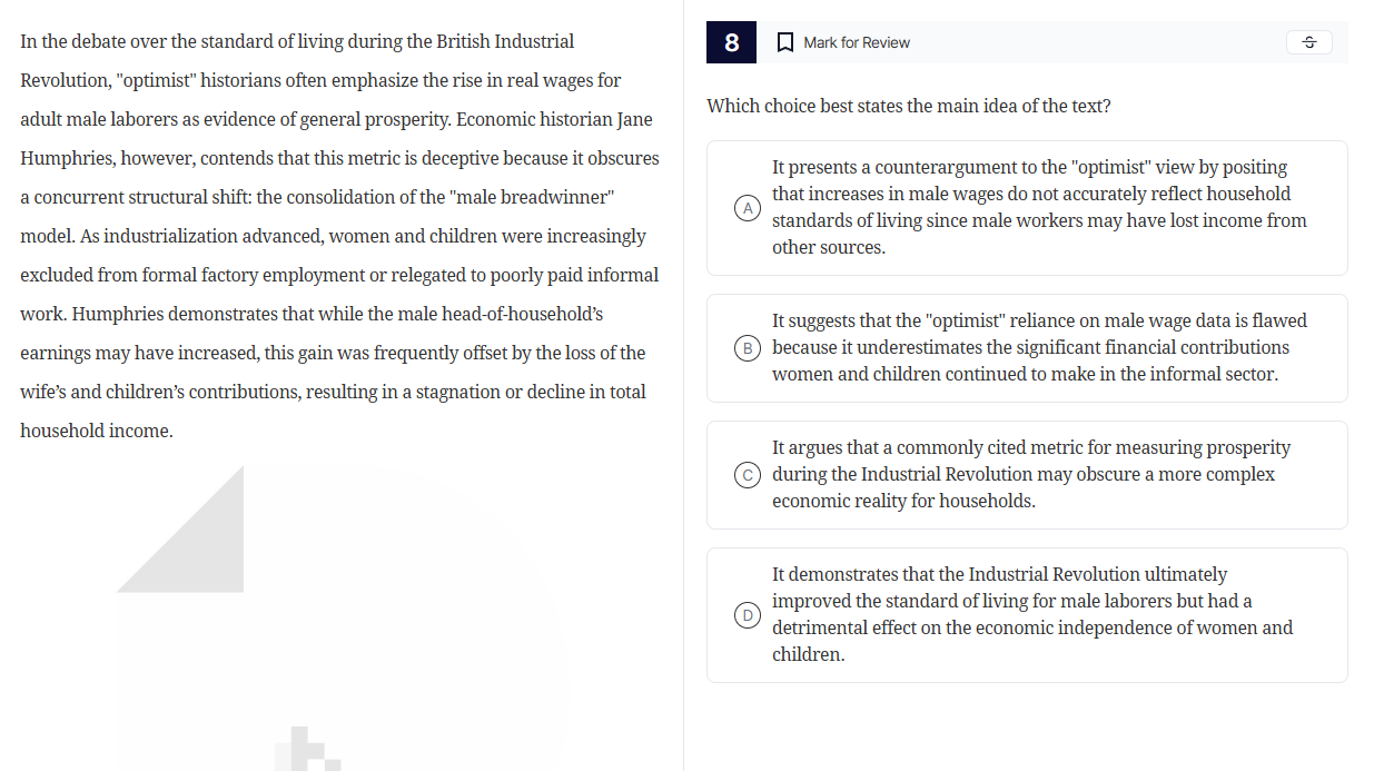 in the debate over the standard of living during the british industrial…