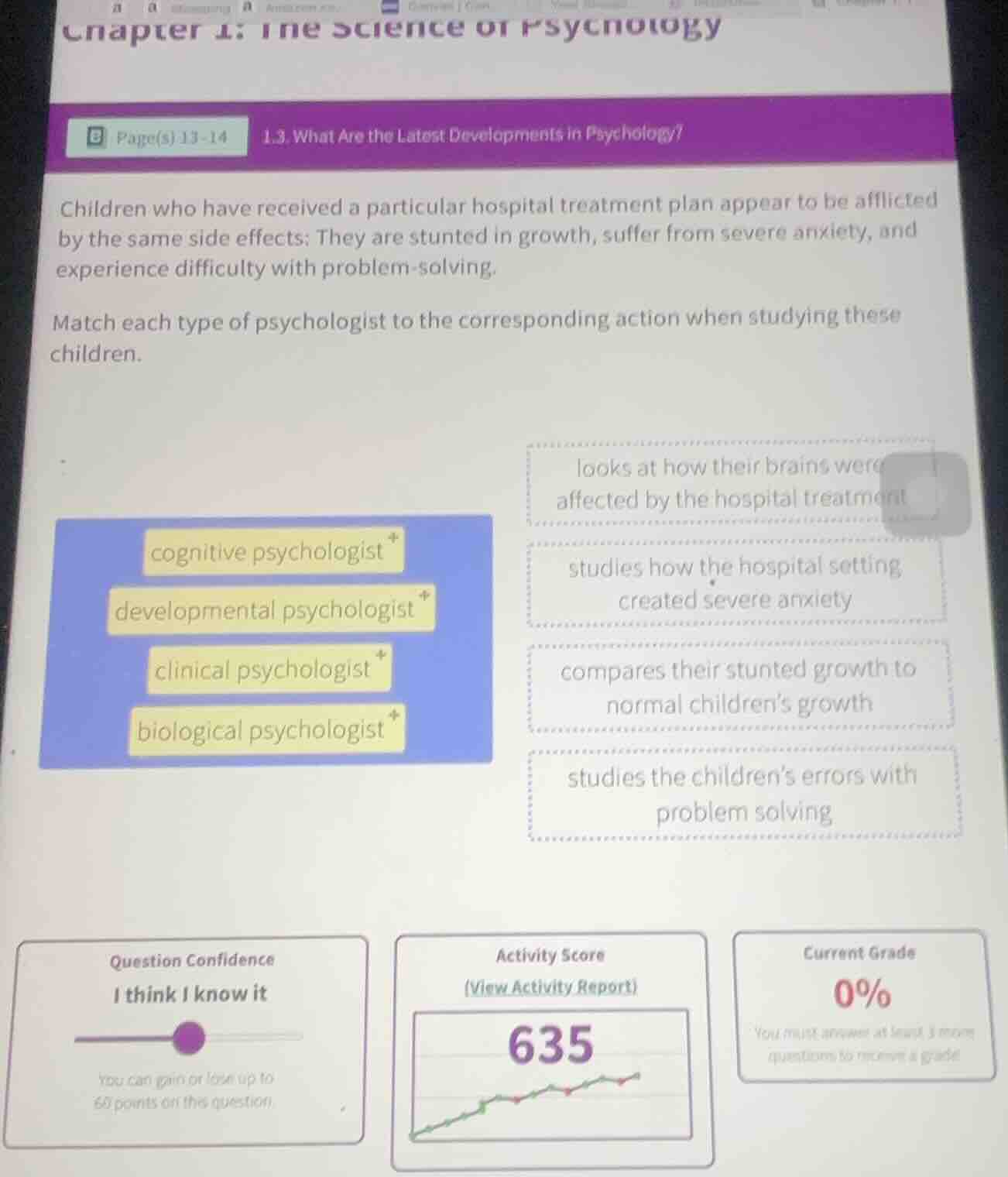 chapter 1: the science of psychology page(s) 13 - 14 1.3. what are the …