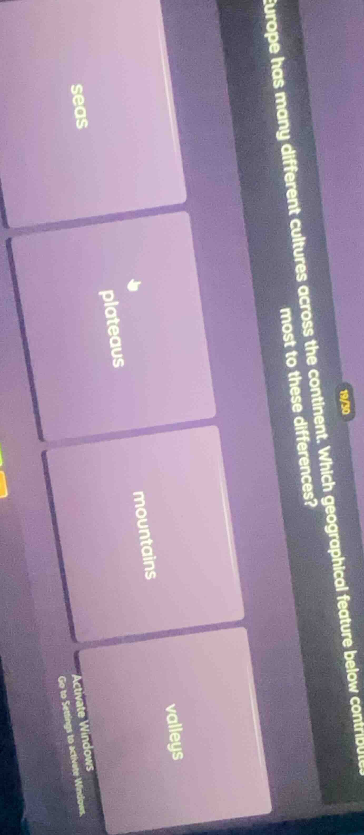 europe has many different cultures across the continent. which geograph…