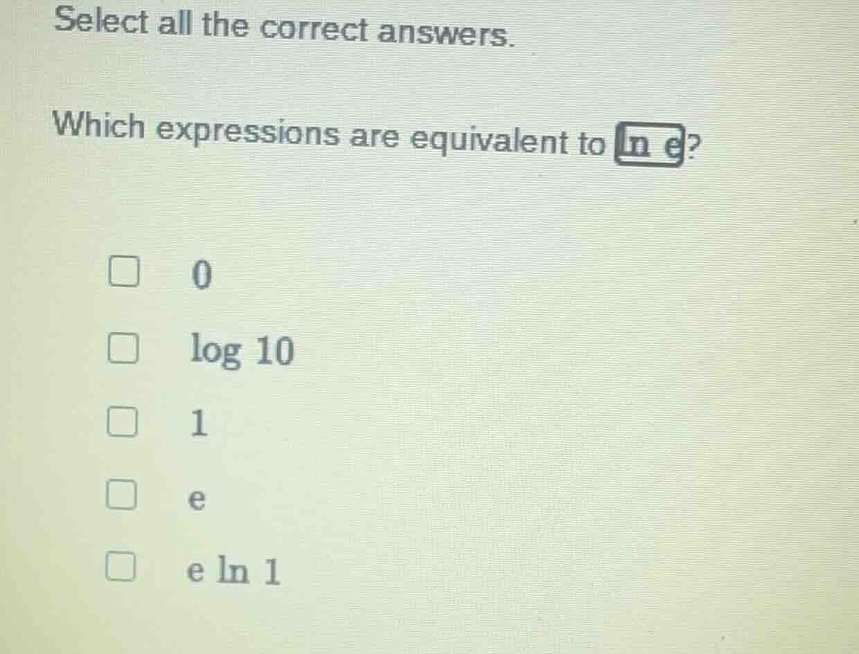 select all the correct answers. which expressions are equivalent to \\b…