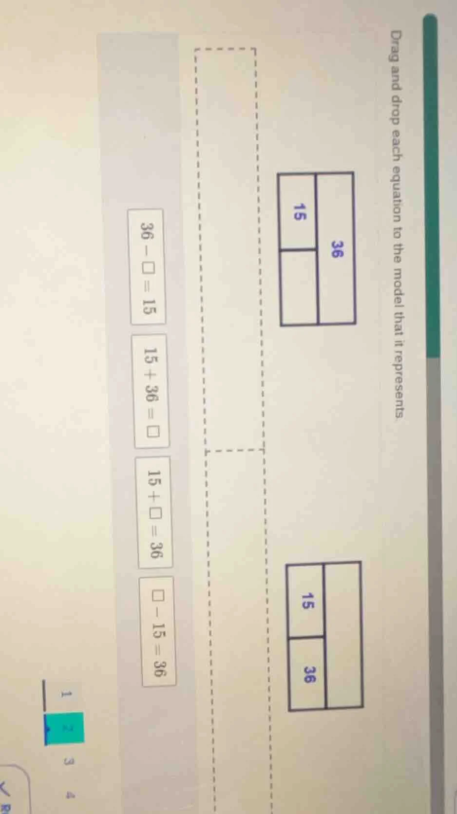 drag and drop each equation to the model that it represents. equations:…