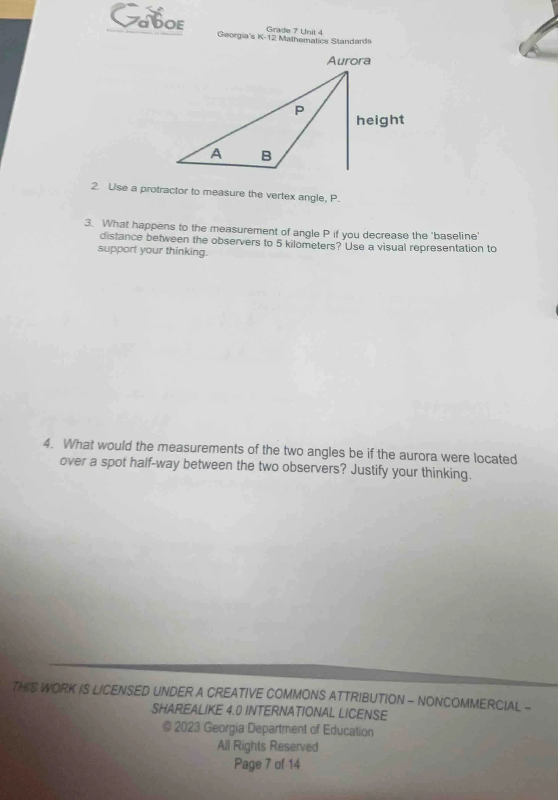 grade 7 unit 4 georgia’s k-12 mathematics standards 2. use a protractor…
