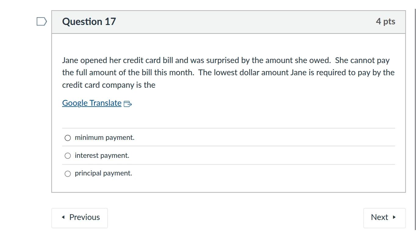 jane opened her credit card bill and was surprised by the amount she ow…