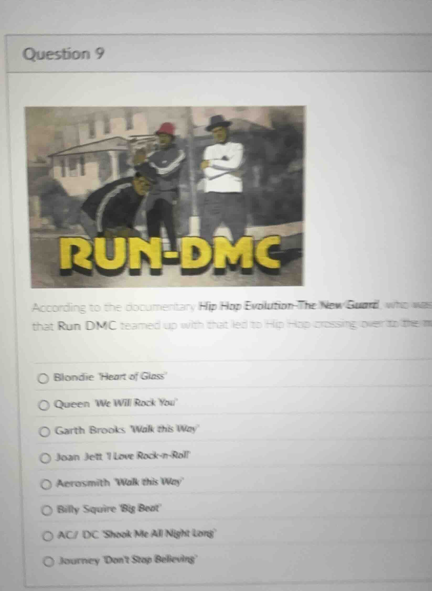 question 9 according to the documentary hip hop evolution - the new gua…