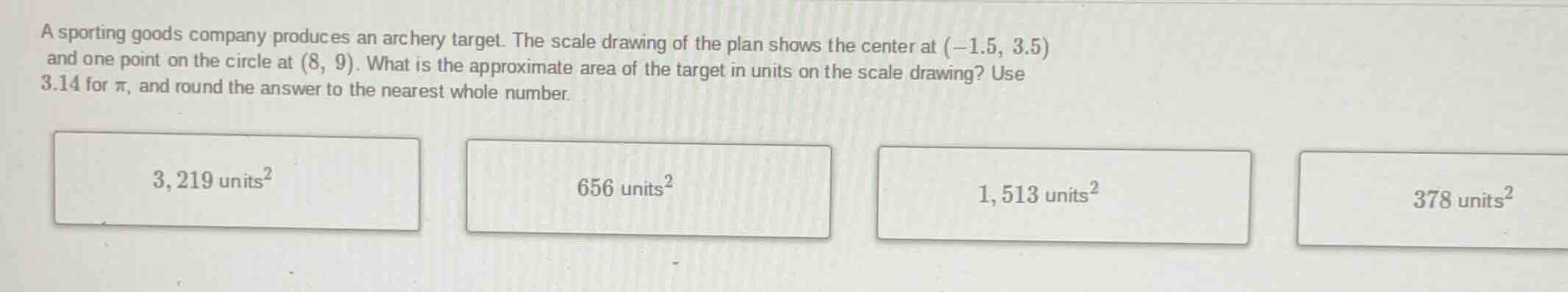 a sporting goods company produces an archery target. the scale drawing …