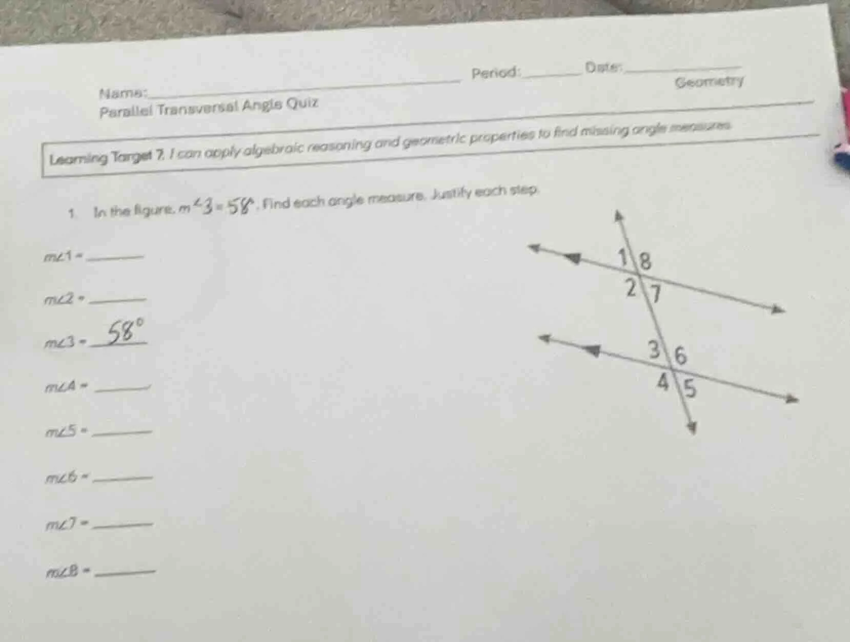 Question was provided via image upload.