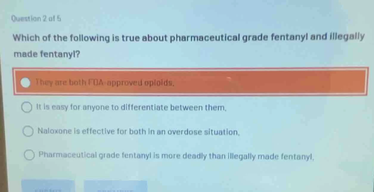 question 2 of 5 which of the following is true about pharmaceutical gra…