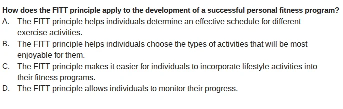 how does the fitt principle apply to the development of a successful pe…