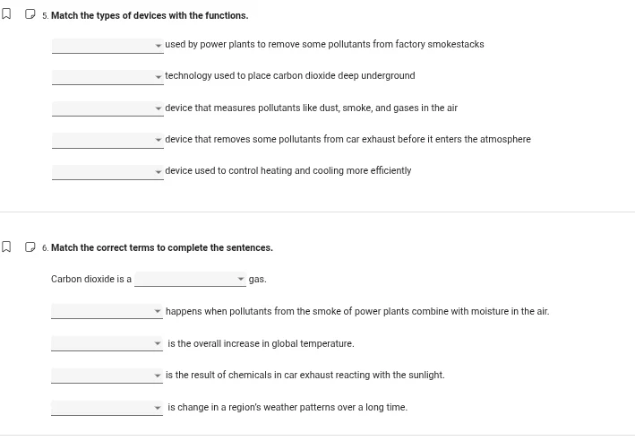 5. match the types of devices with the functions. ______ used by power …