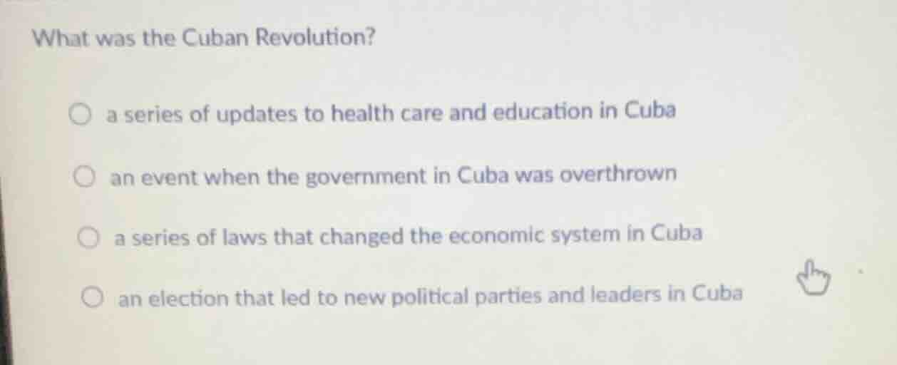 what was the cuban revolution? a series of updates to health care and e…