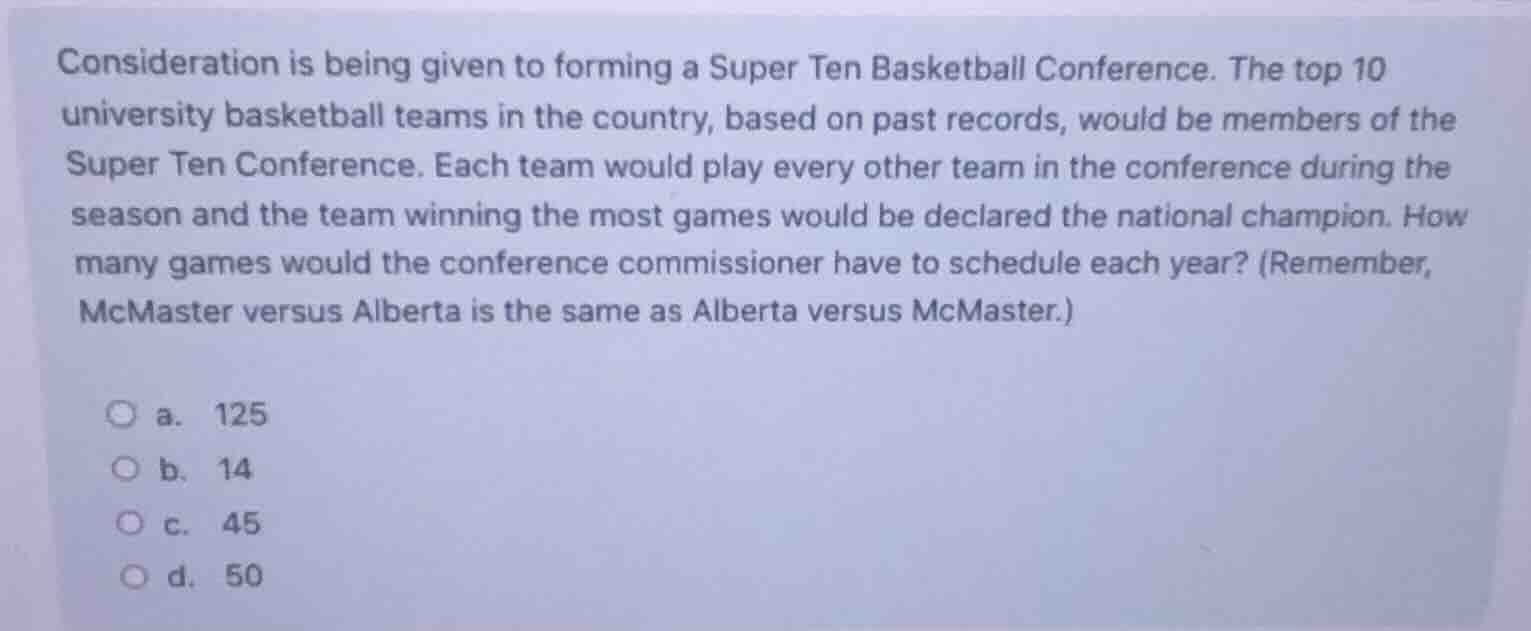 consideration is being given to forming a super ten basketball conferen…