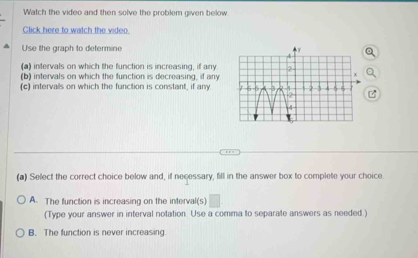 watch the video and then solve the problem given below click here to wa…
