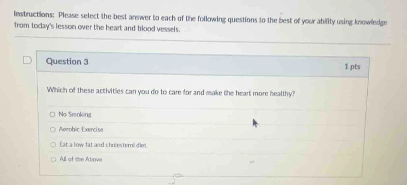 instructions: please select the best answer to each of the following qu…