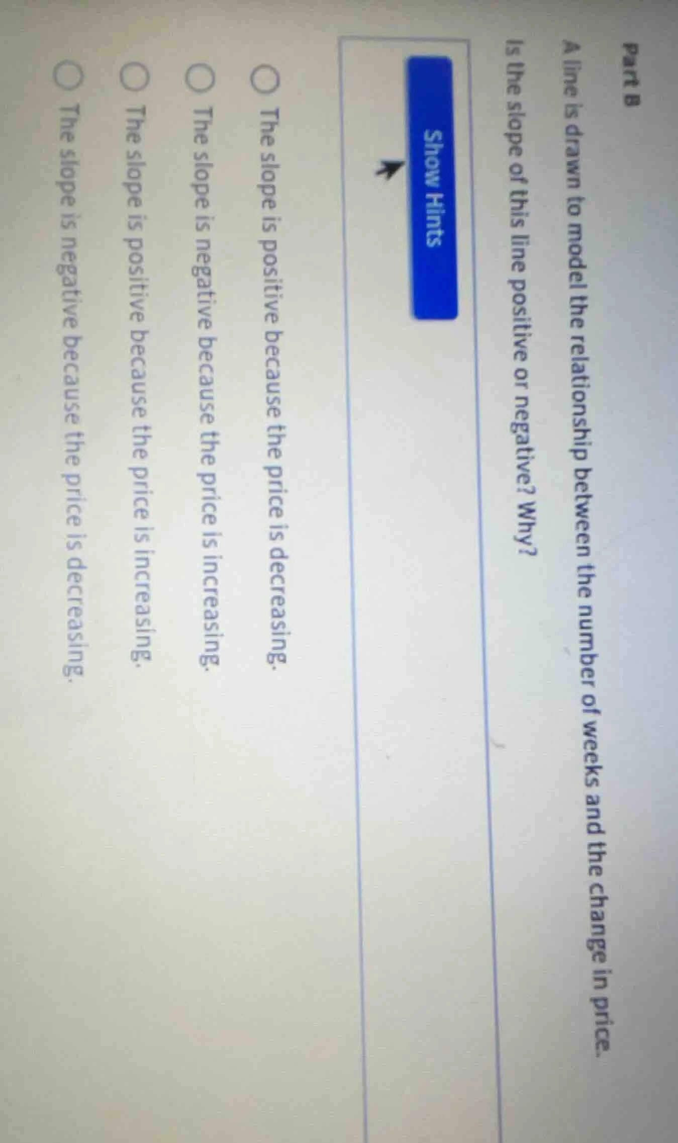 part b a line is drawn to model the relationship between the number of …