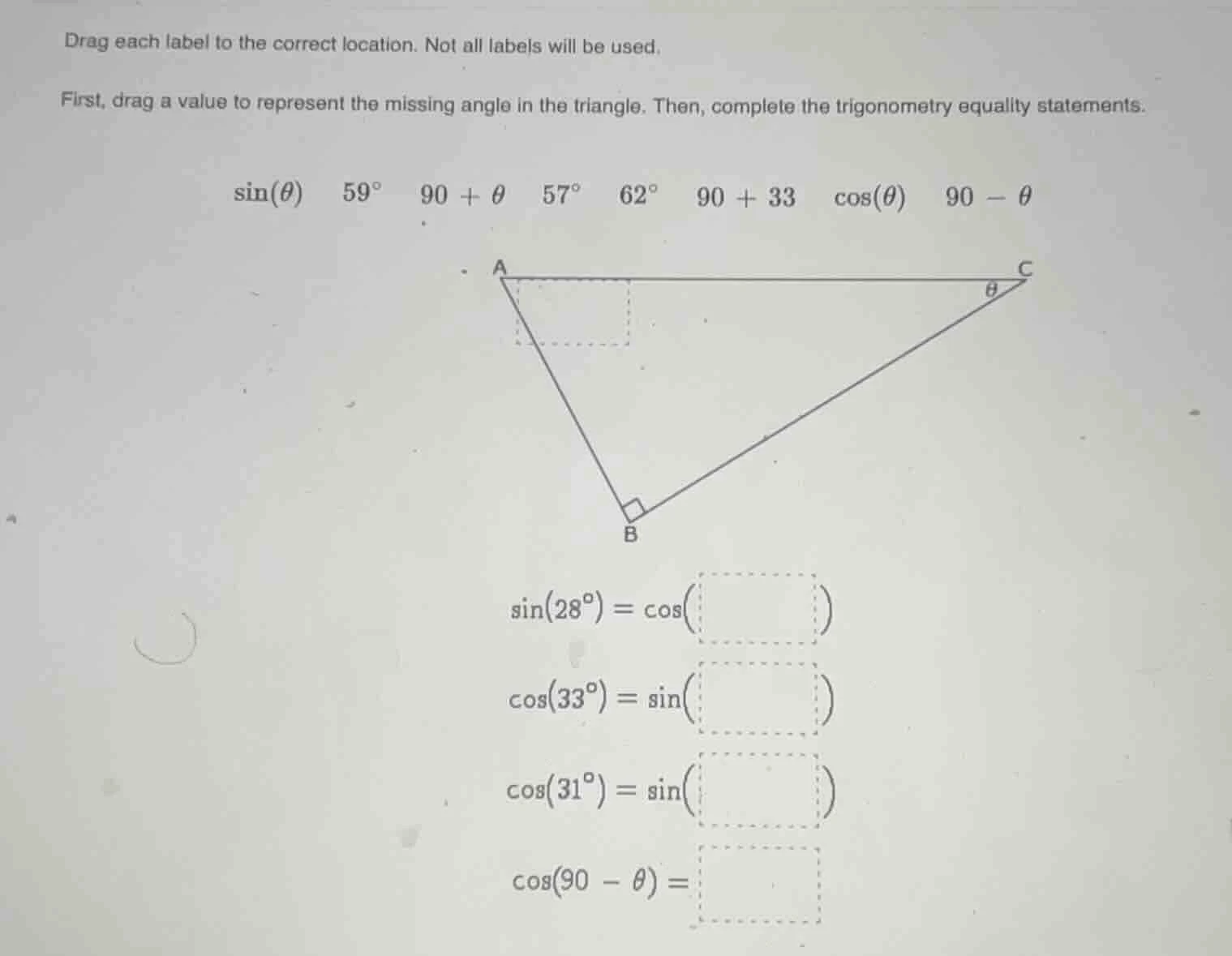 drag each label to the correct location. not all labels will be used. f…