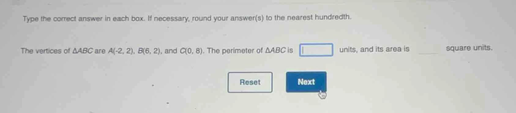 type the correct answer in each box. if necessary, round your answer(s)…