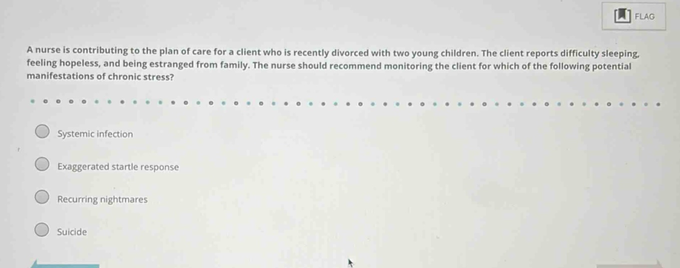 a nurse is contributing to the plan of care for a client who is recentl…