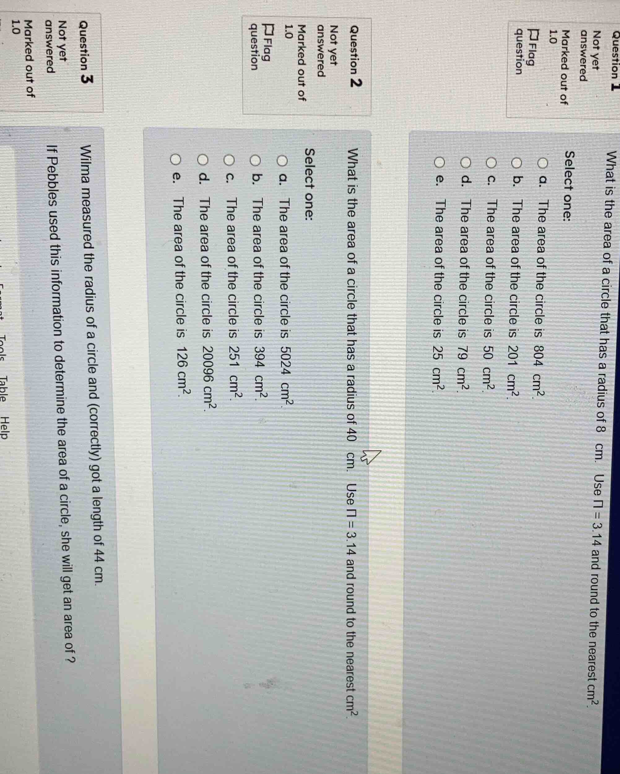 question 1 not yet answered marked out of 1.0 flag question what is the…